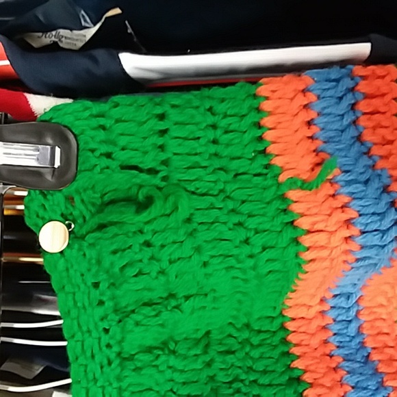 Vintage 1960s 70s Mod crochet 2 pc - Picture 5 of 6